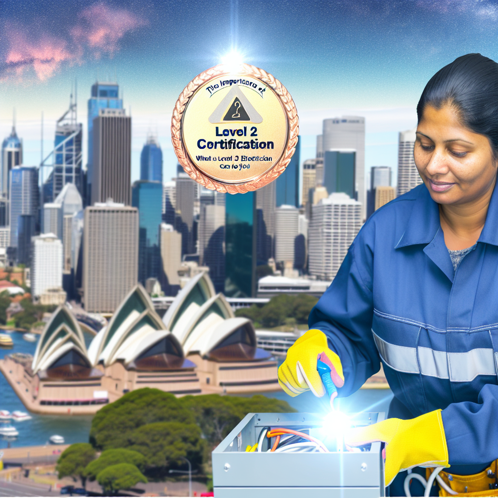 The Importance of Certification: What a Level 2 Electrician Can Do for You in Sydney