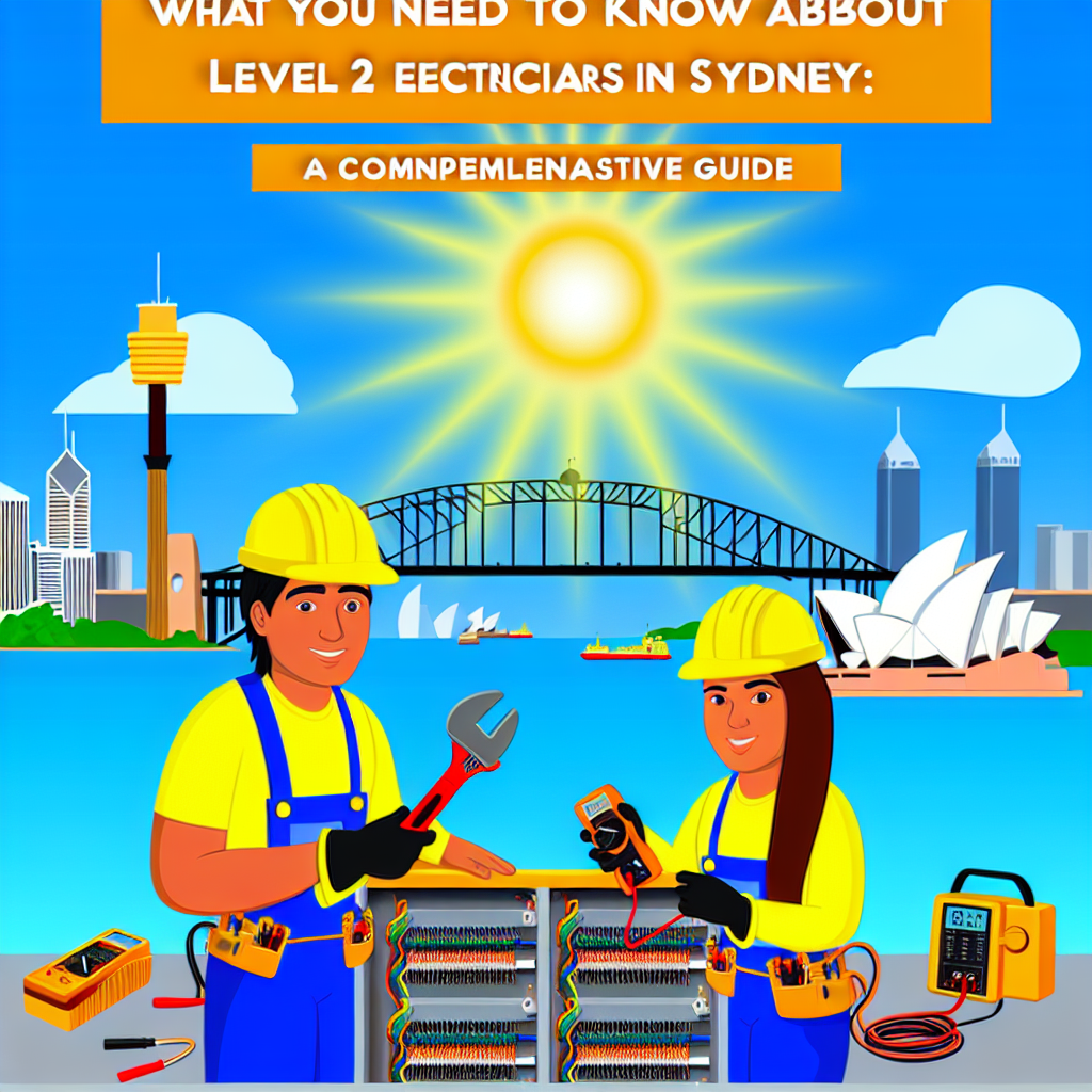 What You Need to Know About Level 2 Electricians in Sydney: A Comprehensive Guide