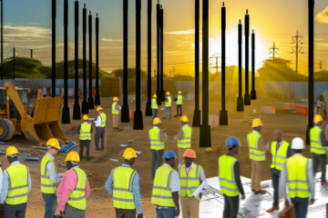 The Essential Role of Temporary Power Poles in Construction Sites