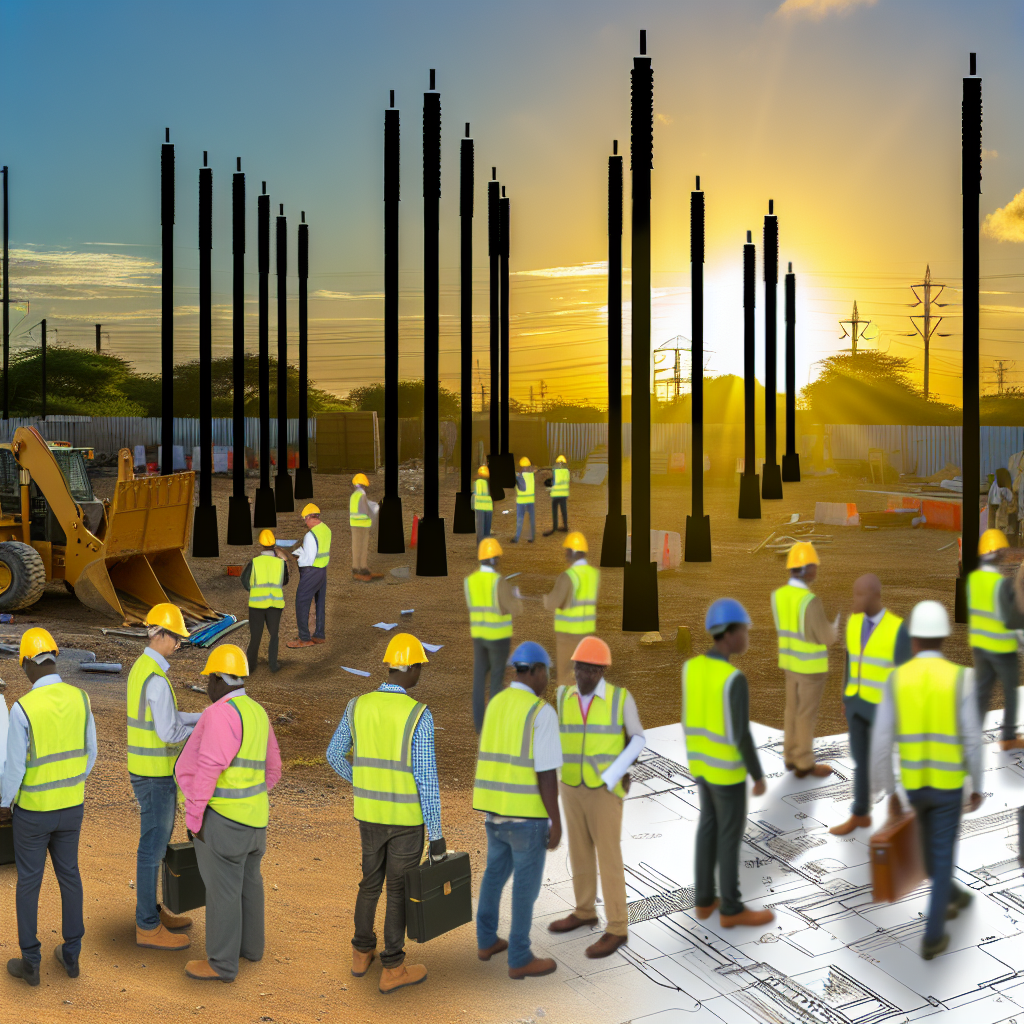 The Essential Role of Temporary Power Poles in Construction Sites