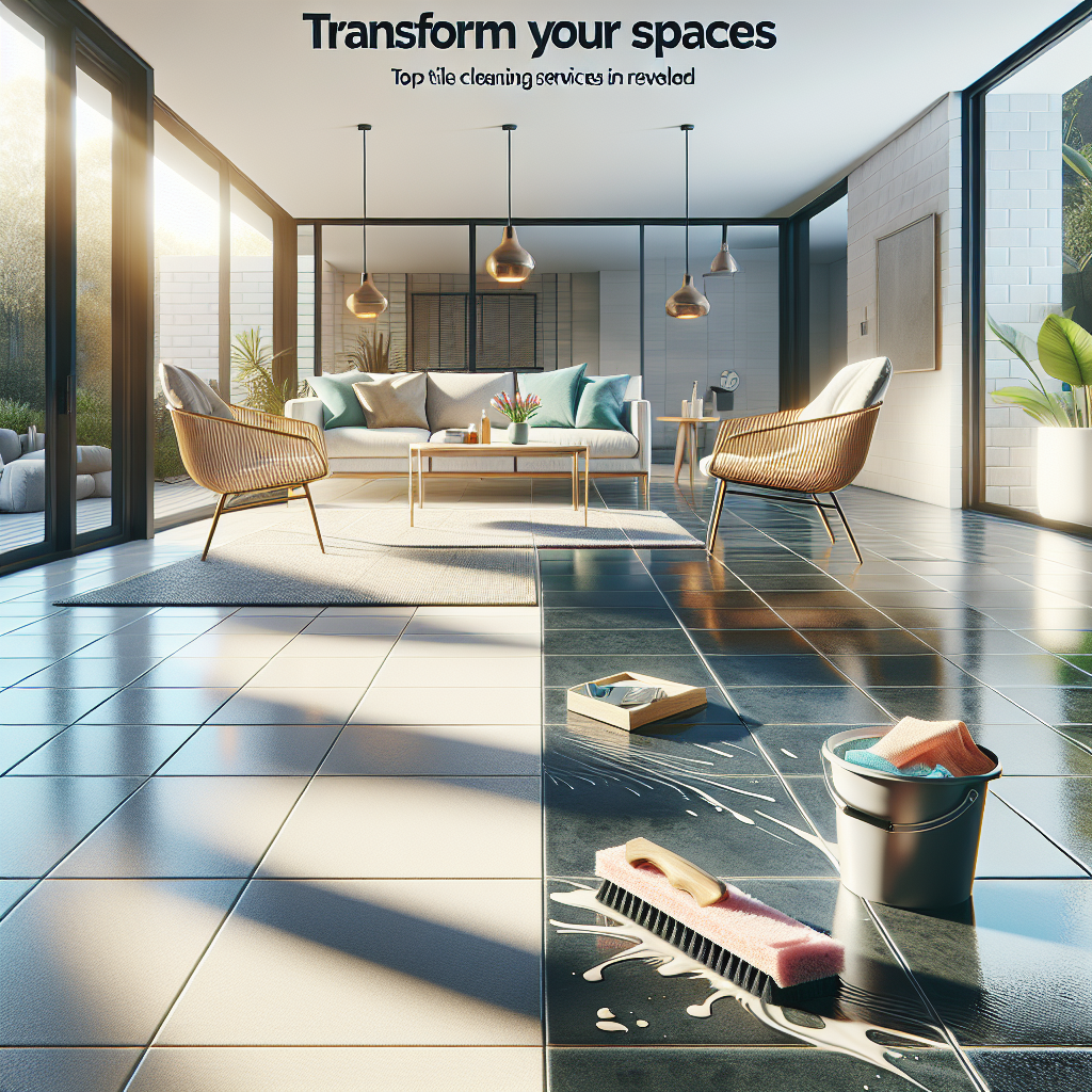 Transform Your Spaces: Top Tile Cleaning Services in Sydney Revealed