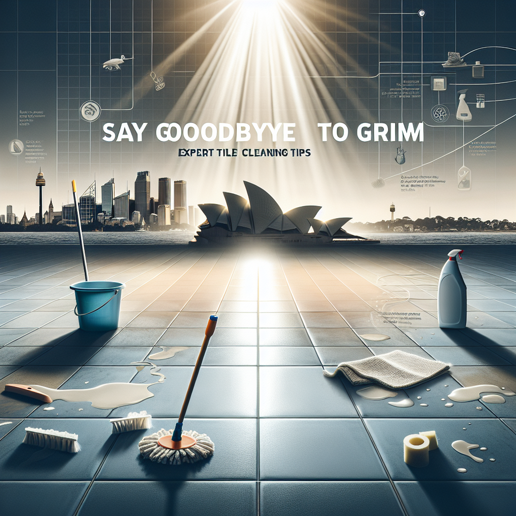 Say Goodbye to Grime: Expert Tile Cleaning Tips for Sydney Residents